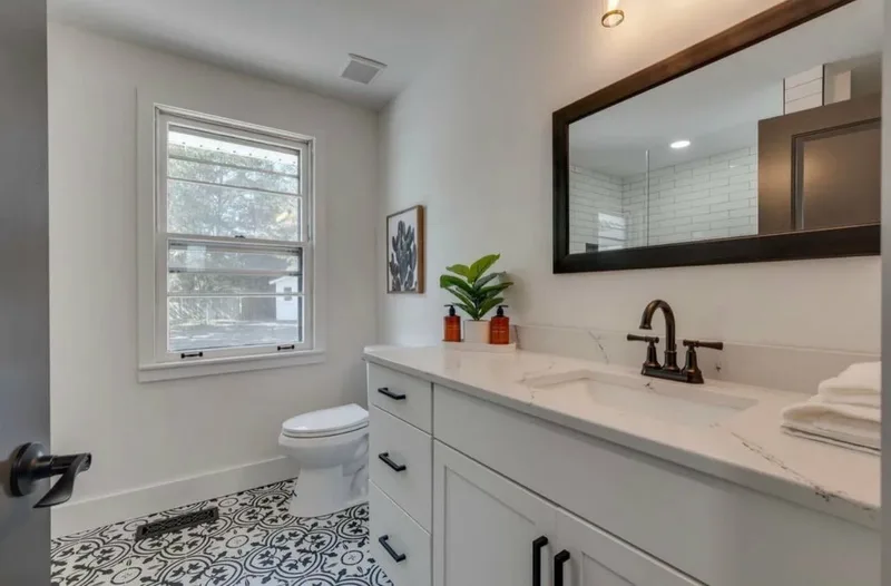Bathroom remodel project